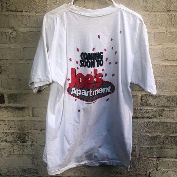1995 MTV’S 1st Movie JOE’S APARTMENT single stitch double sided tee shirt XL - Picture 4 of 4